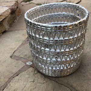 Open Weave Recycled Plastic Storage Bin